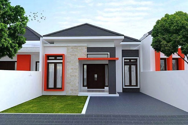 Detail Exterior Cat Rumah Minimalis Nomer 13