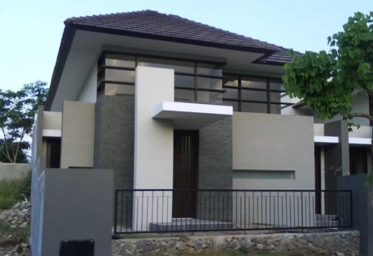 Detail Exterior Cat Rumah Minimalis Nomer 28