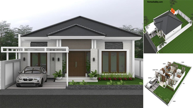 Detail Exterior Design Rumah Minimalis Nomer 25