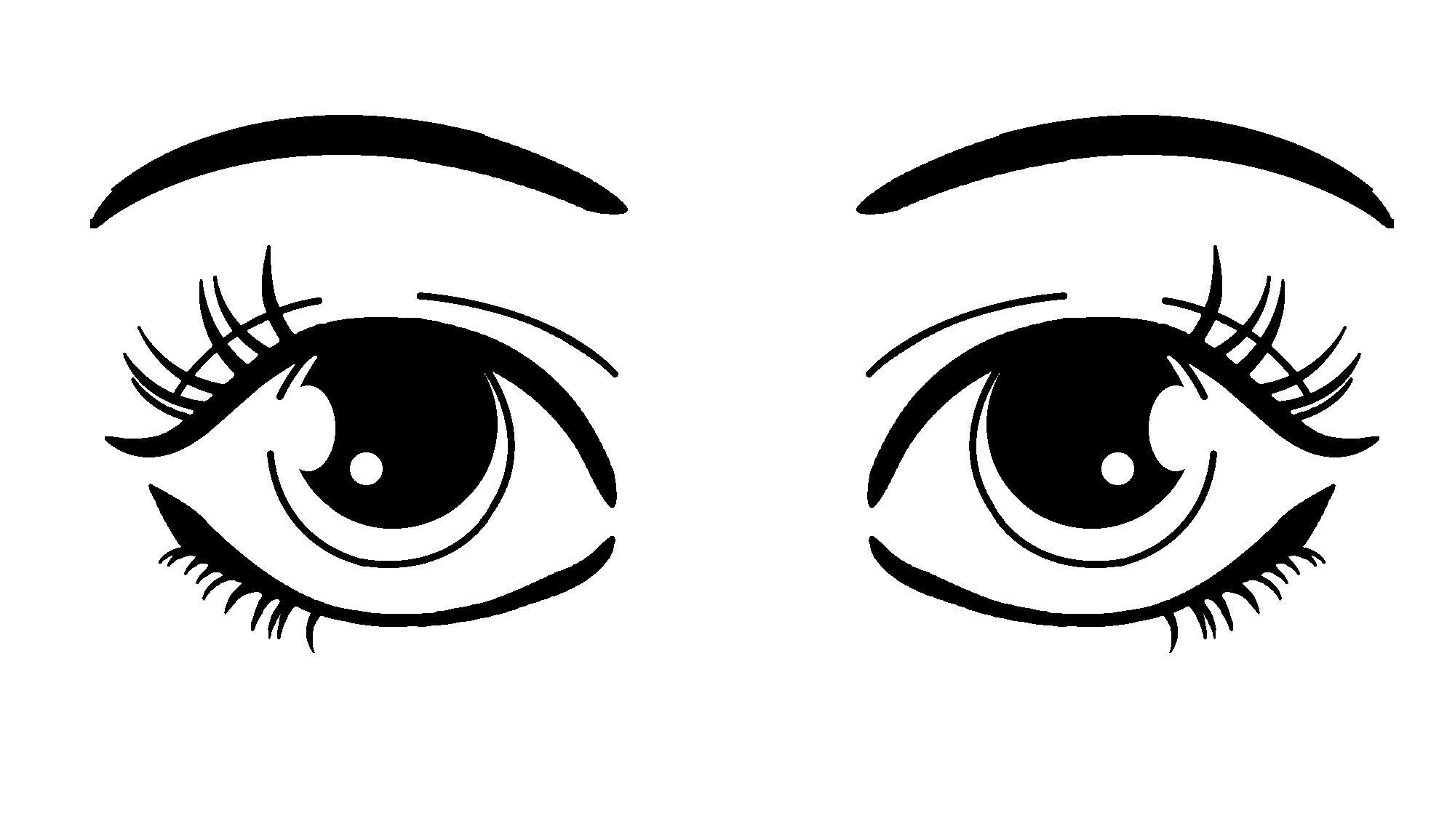 Detail Eye Clip Art Nomer 2