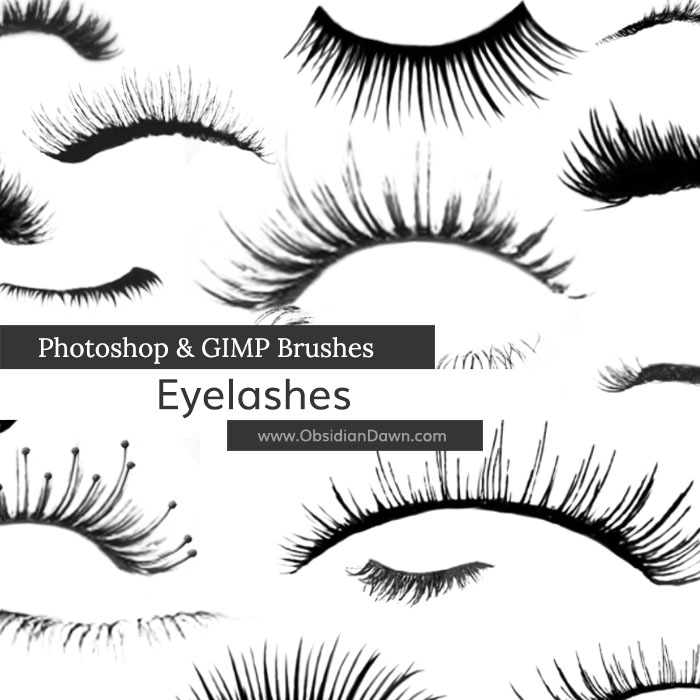 Detail Eyelash Brush Photoshop Free Download Nomer 2