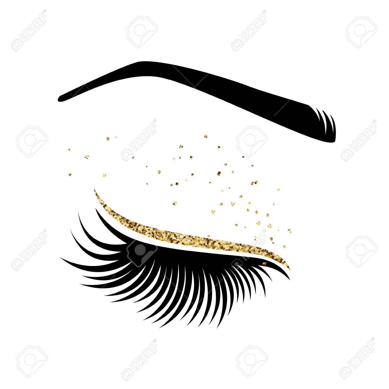 Detail Eyelash Extension Logo Nomer 14