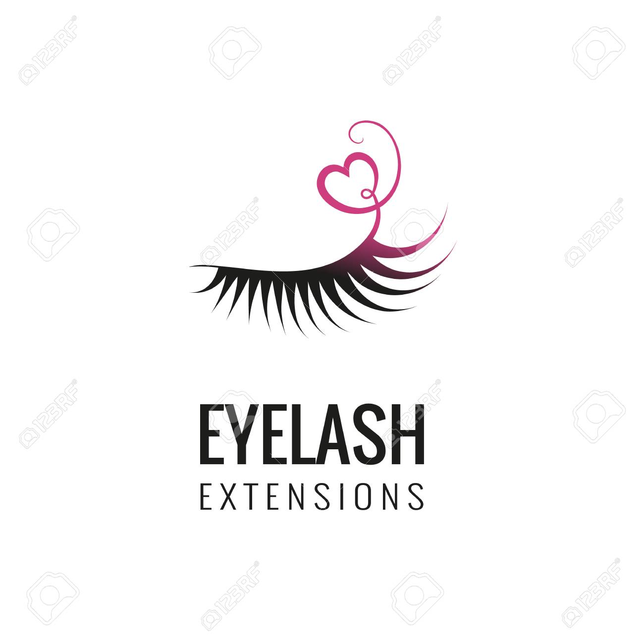 Detail Eyelash Extension Logo Nomer 17