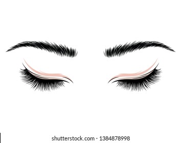 Detail Eyelash Extension Logo Nomer 19
