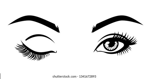 Detail Eyelash Extension Logo Nomer 24