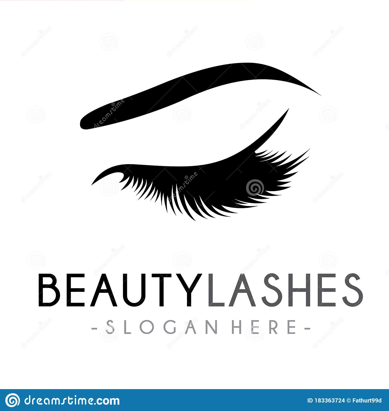 Detail Eyelash Extension Logo Nomer 25