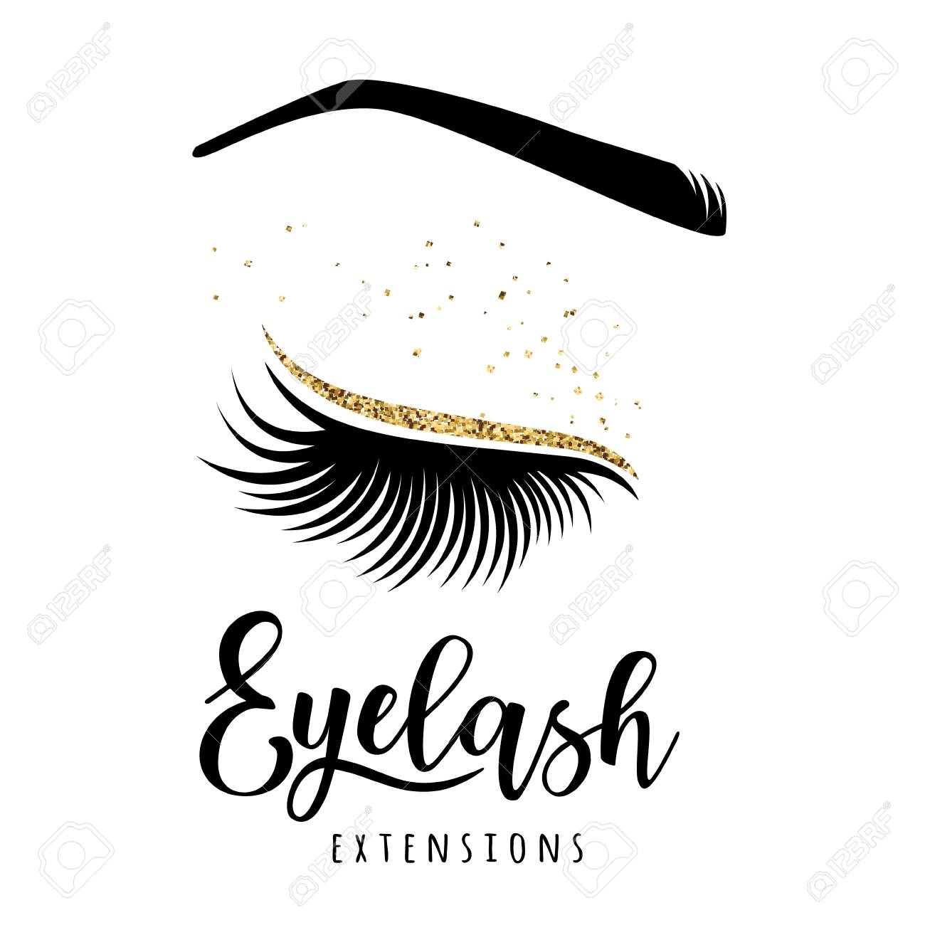 Detail Eyelash Extension Logo Nomer 26