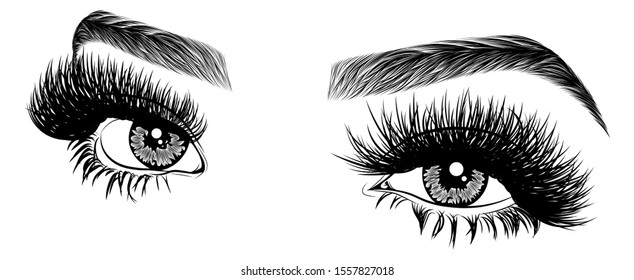 Detail Eyelash Extension Logo Nomer 36
