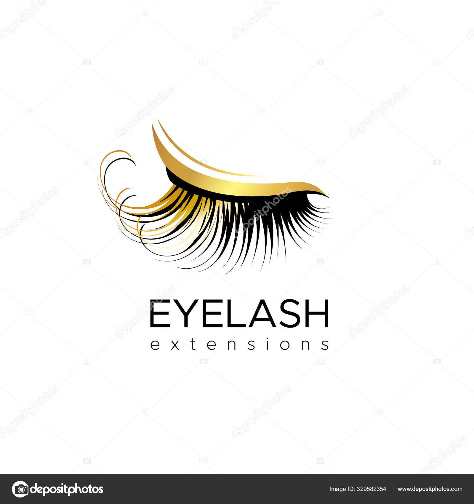 Detail Eyelash Extension Logo Nomer 6
