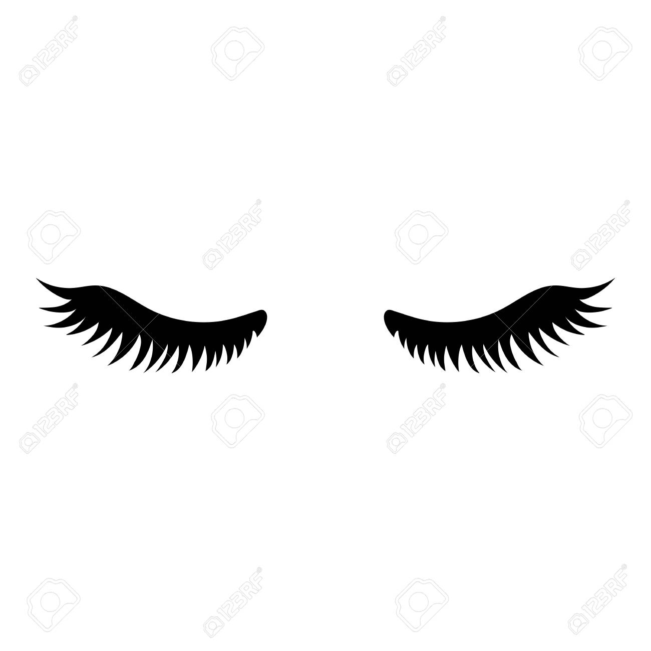 Detail Eyelash Icon Transparent Background Nomer 10