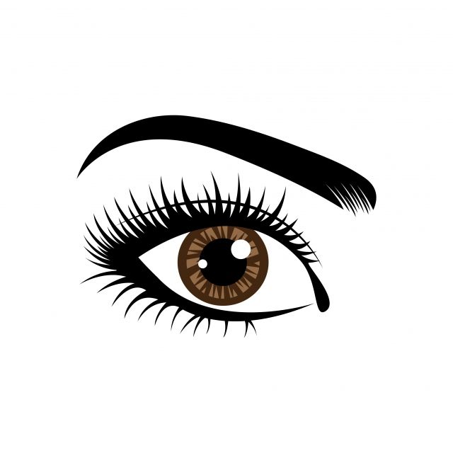 Detail Eyelash Icon Transparent Background Nomer 22