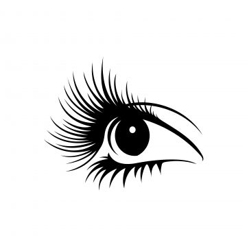 Detail Eyelash Icon Transparent Background Nomer 28