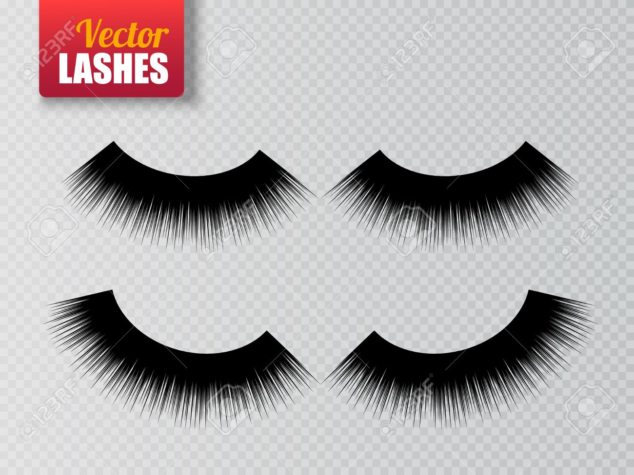 Detail Eyelash Icon Transparent Background Nomer 39