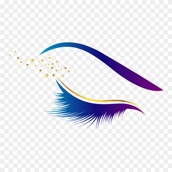 Detail Eyelash Logo Transparent Background Nomer 29