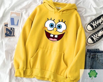 Detail Eyelash Sweater Spongebob Nomer 55