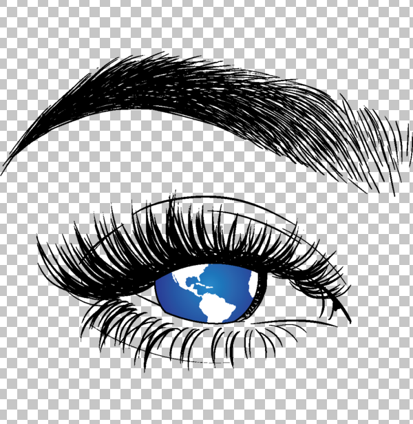 Detail Eyelash Vector Png Nomer 44