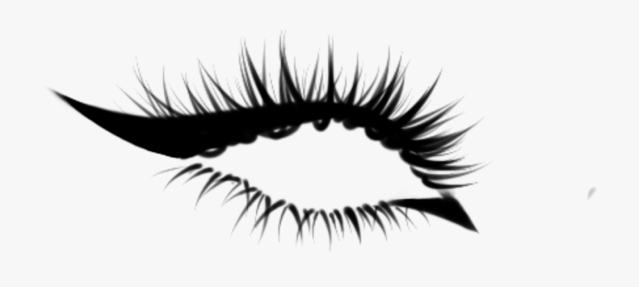 Detail Eyelashes Drawing Png Nomer 27