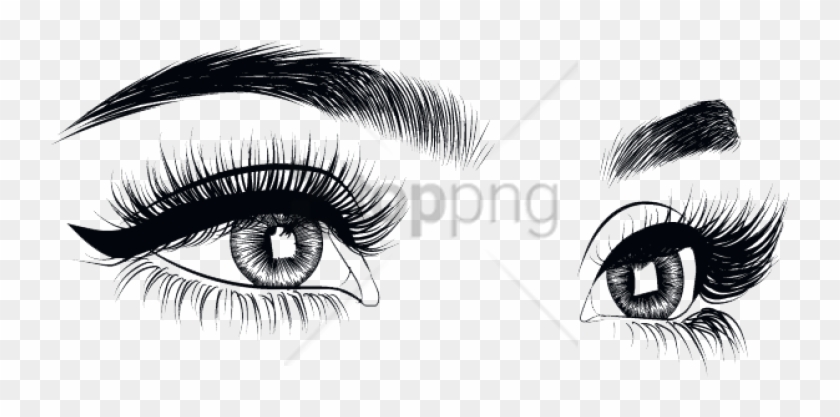 Detail Eyelashes Png Transparent Background Nomer 43