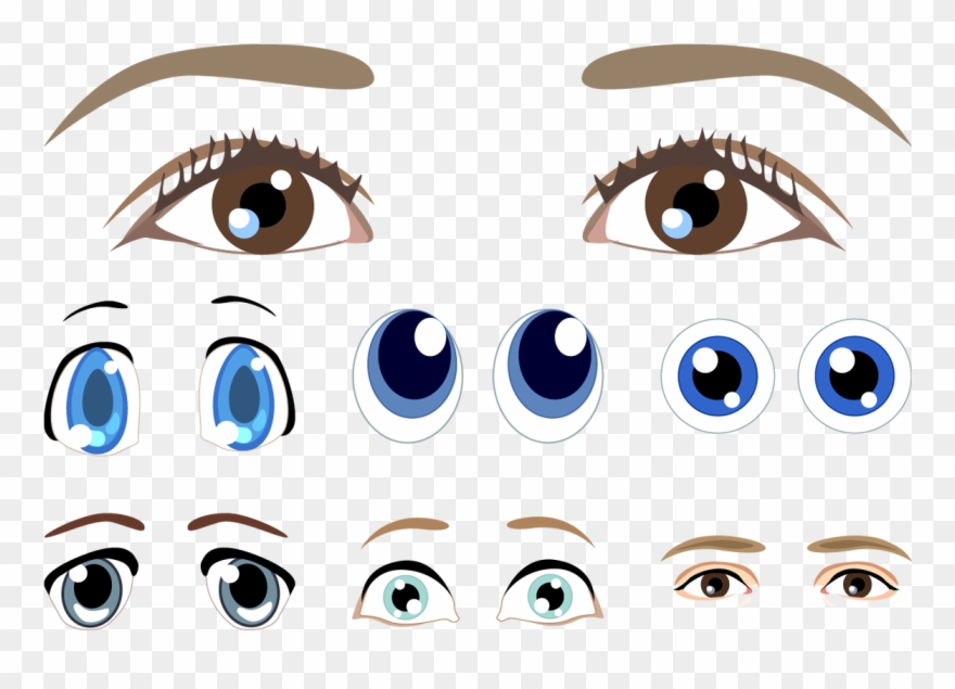 Detail Eyes Vector Png Nomer 17