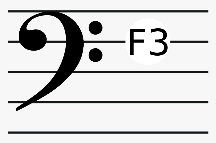 Detail F3 Treble Clef Nomer 27