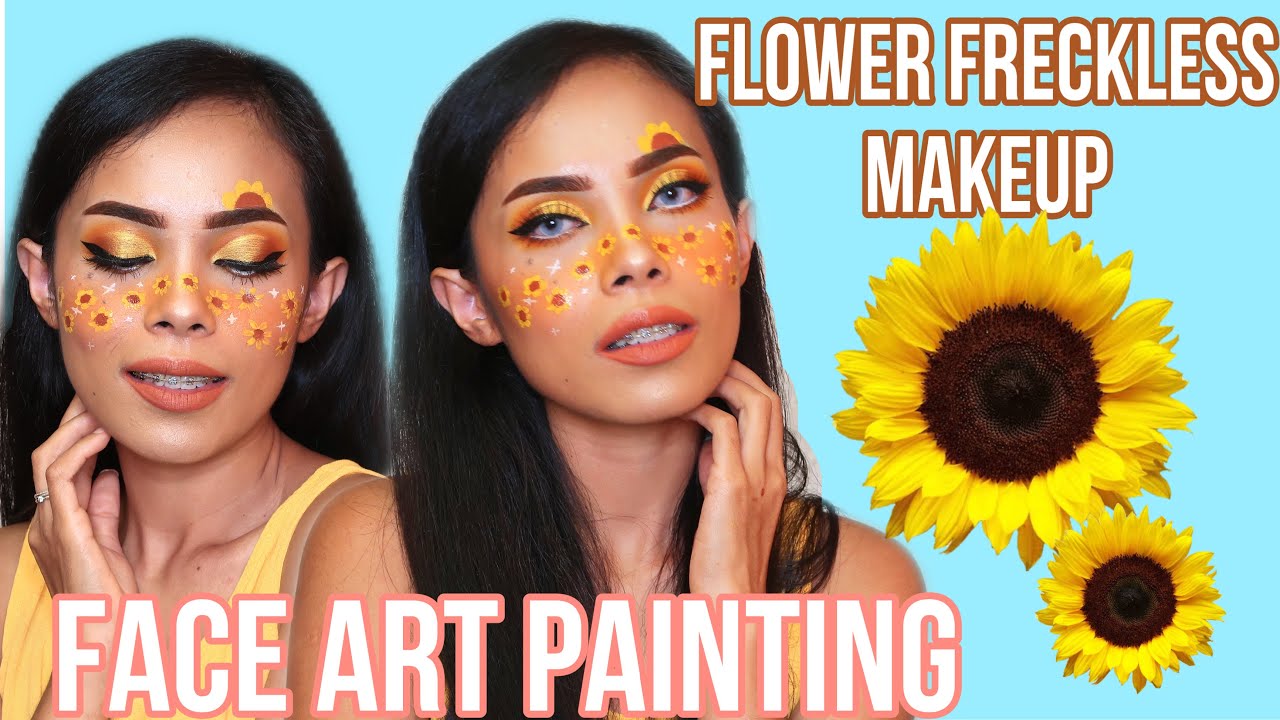 Detail Face Painting Bunga Nomer 24