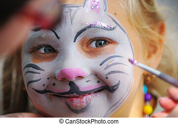 Detail Face Painting Kucing Nomer 57