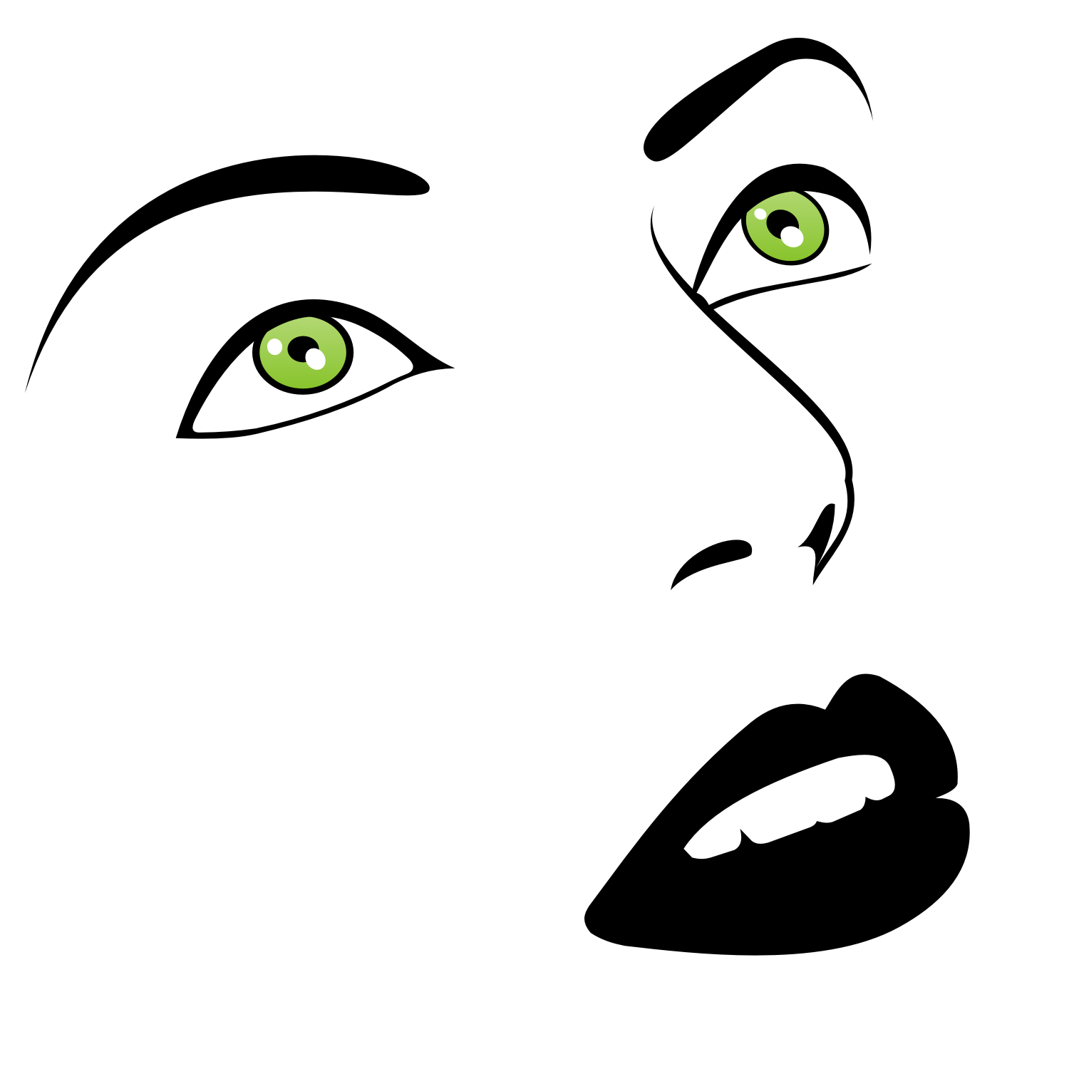 Detail Face Vector Png Nomer 46