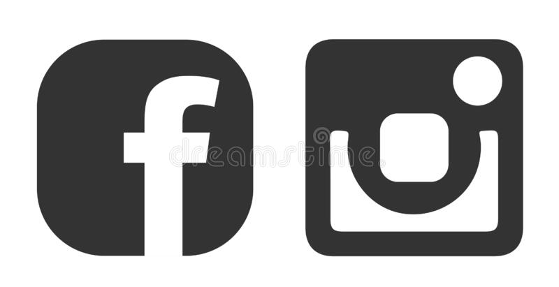 Detail Facebook Icon Black And White Nomer 44