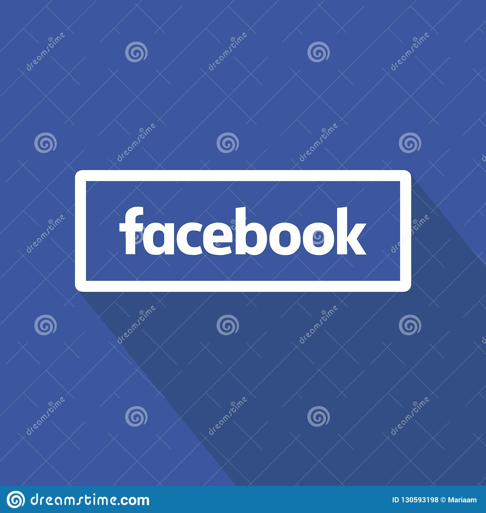 Detail Facebook Icon Flat Nomer 56