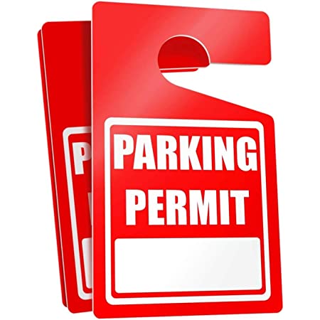 Detail Parking Tags For Rear View Mirror Nomer 5