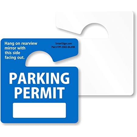 Detail Parking Tags For Rear View Mirror Nomer 7