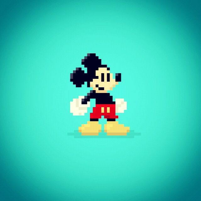 Detail Pixel Art Disney Nomer 24