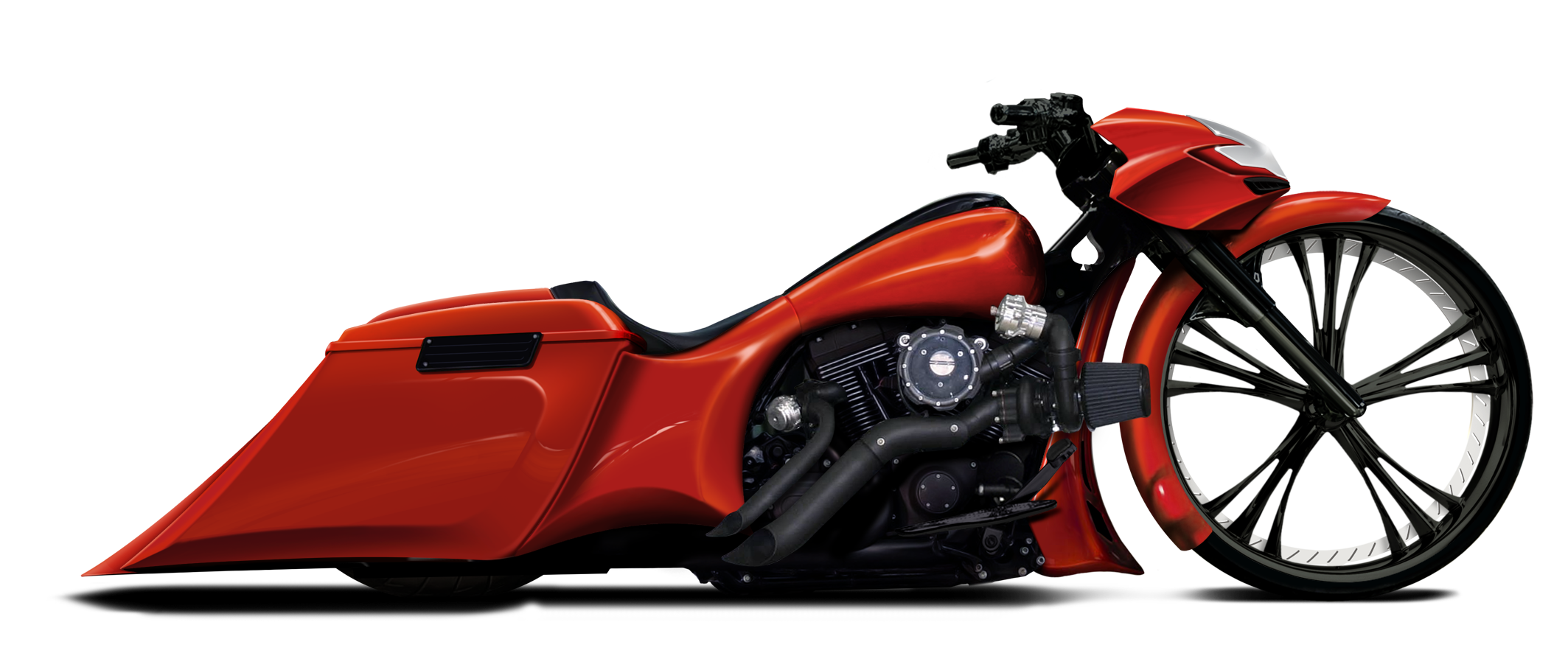 Detail Road Glide Bagger Kit Nomer 3