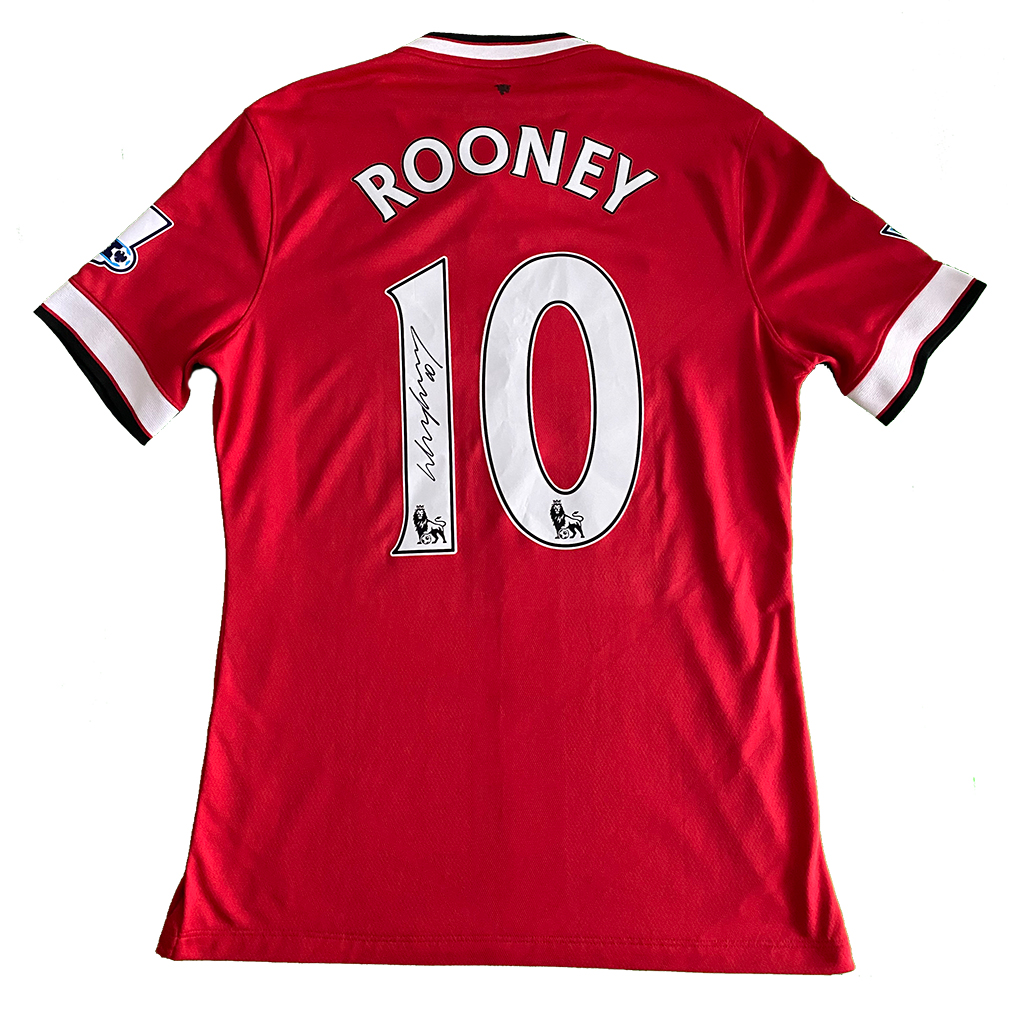 Detail Rooney Trikot Nomer 3