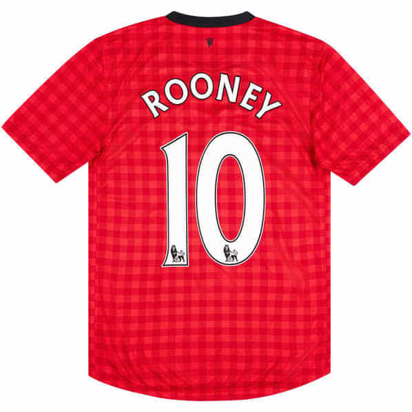 Detail Rooney Trikot Nomer 7