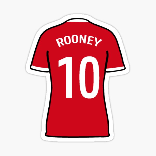 Detail Rooney Trikot Nomer 8