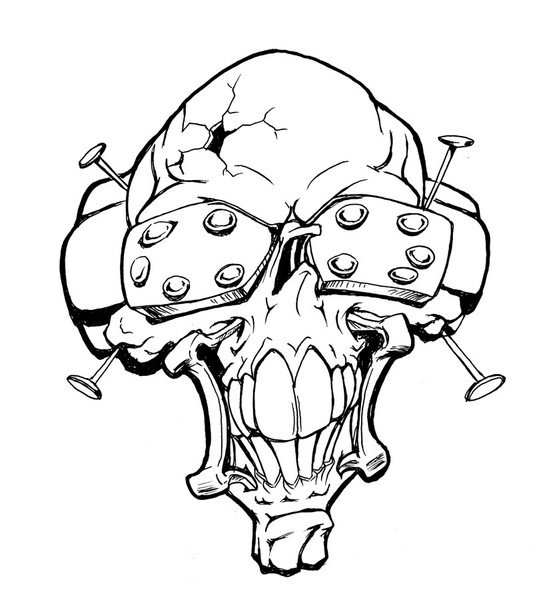 Vic Rattlehead Drawing - KibrisPDR