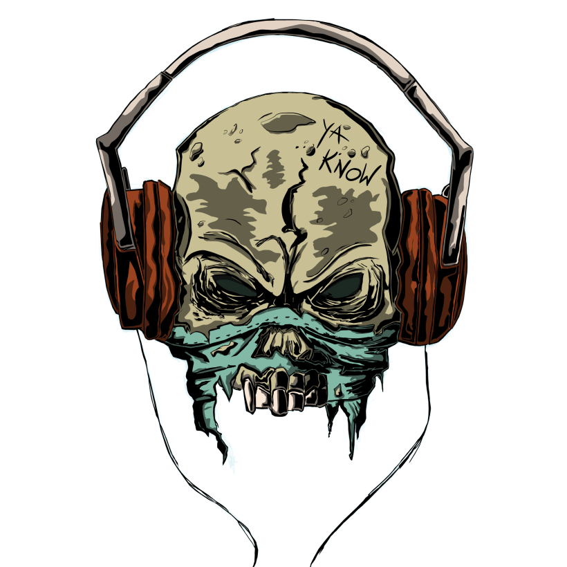 Detail Vic Rattlehead Drawing Nomer 5