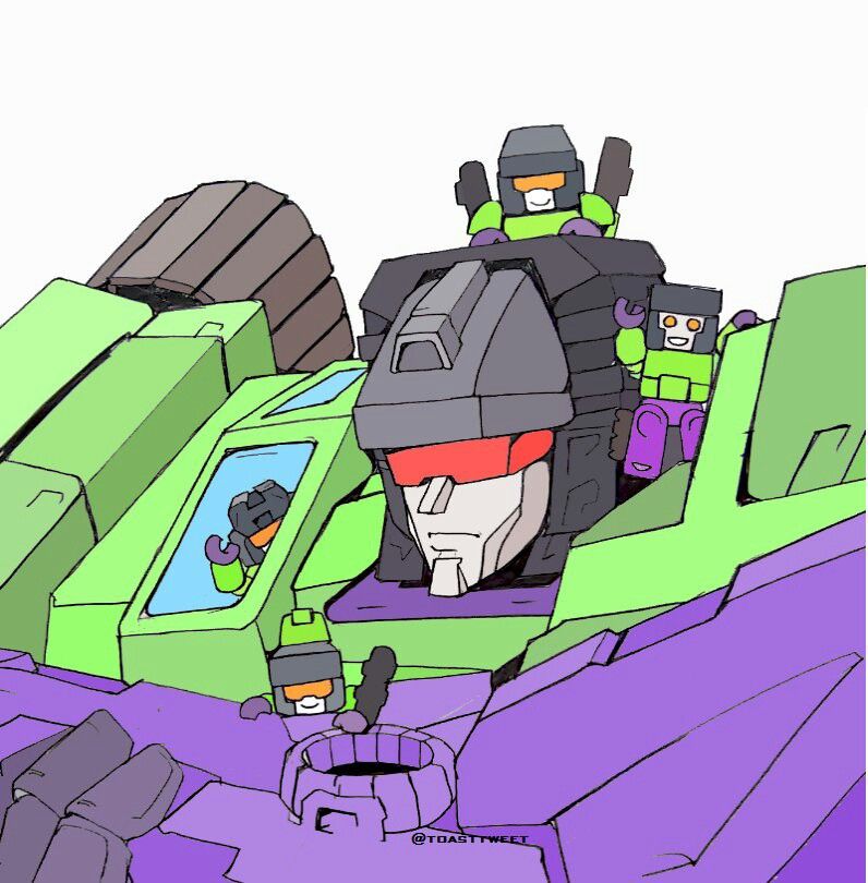 Detail Decepticon Devastator Nomer 23