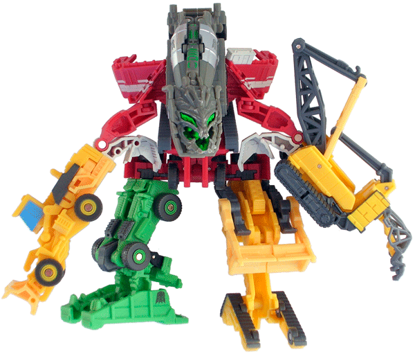 Detail Decepticon Devastator Nomer 7