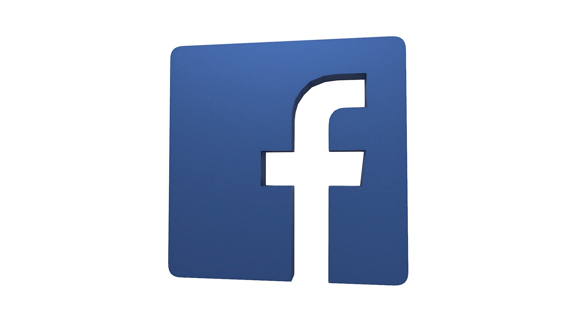 Detail Facebook Logo 3d Nomer 3
