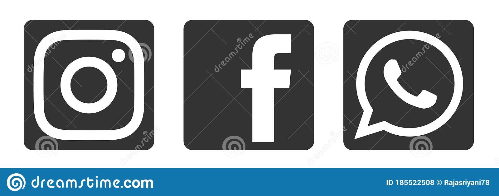 Detail Facebook Logo Black And White Nomer 28