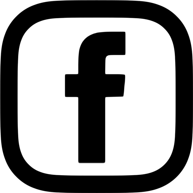 Detail Facebook Logo Png Black And White Nomer 5