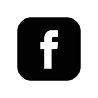 Facebook Logo Vector Black And White - KibrisPDR