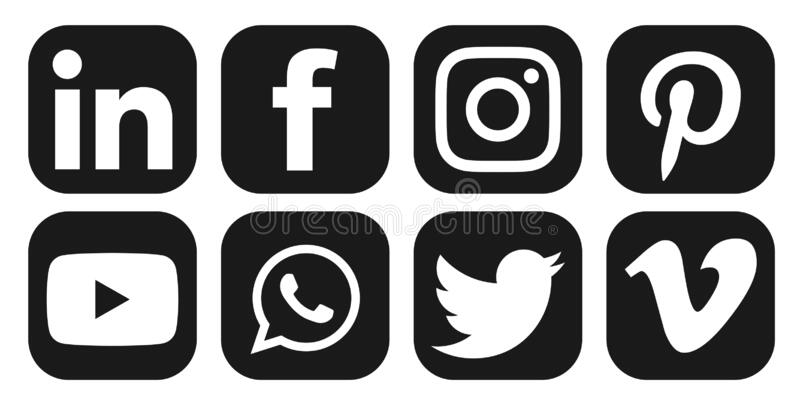 Detail Facebook Logo Vector Black And White Nomer 49