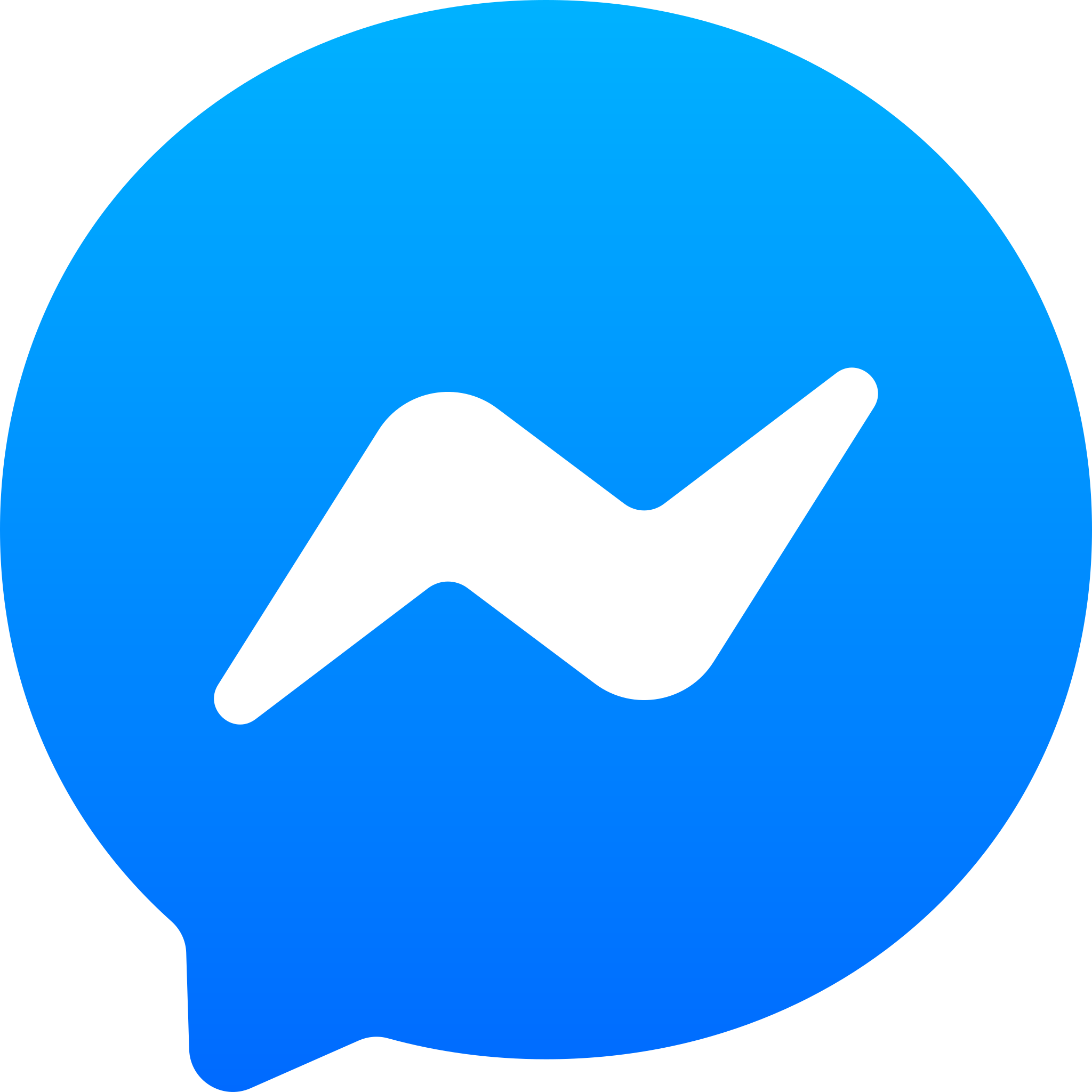 Detail Facebook Messenger Logo Nomer 3