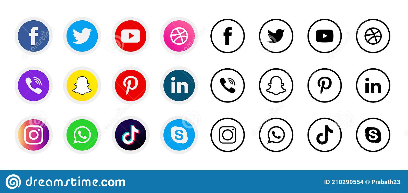 Detail Facebook Twitter Instagram Logo Png Nomer 28