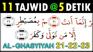 Detail Fadzakkir Innamaa Anta Mudzakkirun Bacaan Surat Al Ghasiyah Ayat Nomer 11