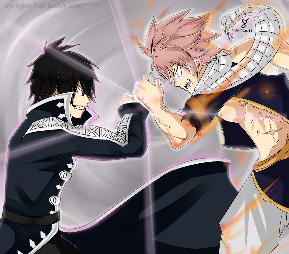 Detail Fairy Tail Natsu Vs Zeref Nomer 14