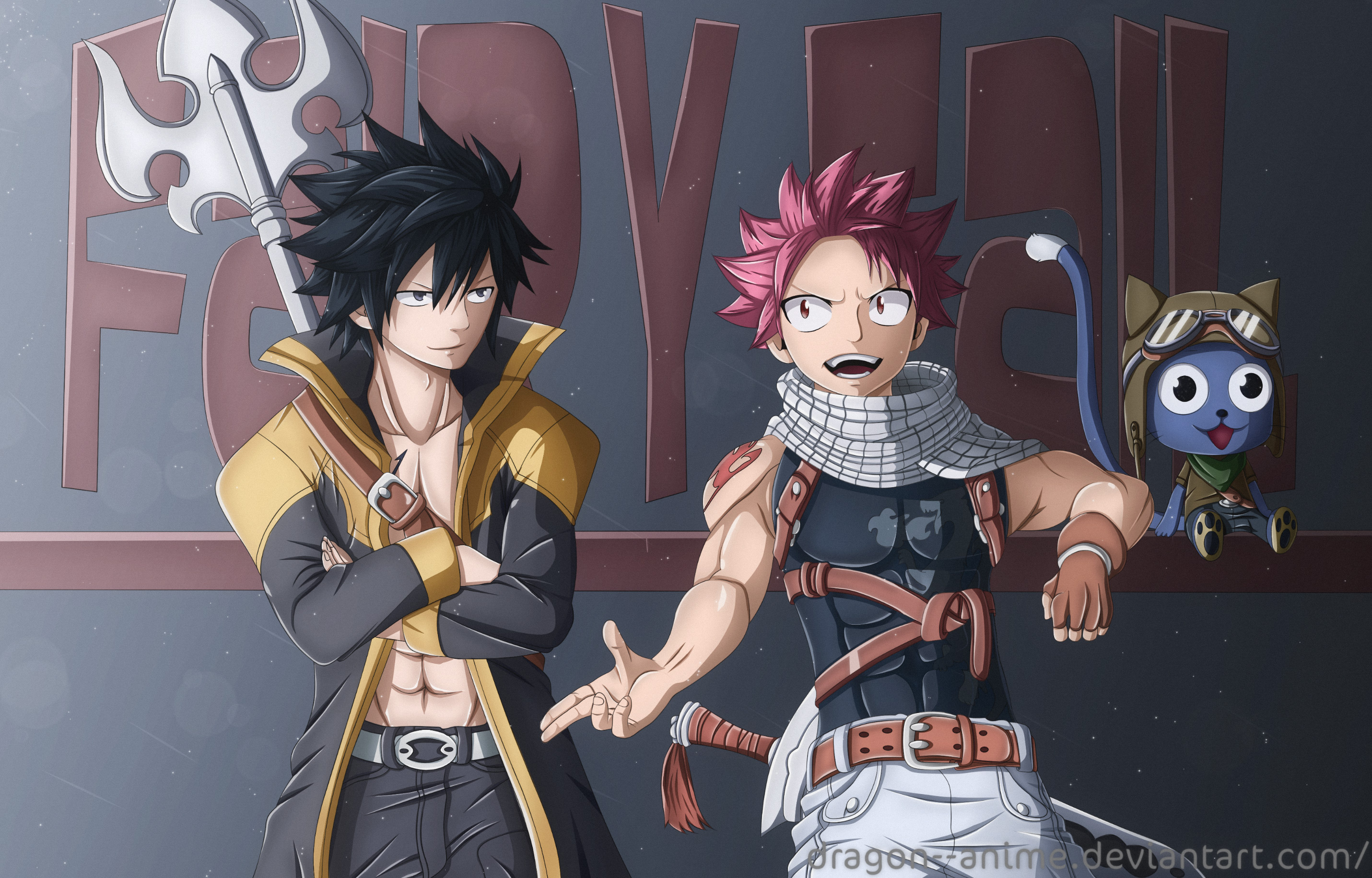 Detail Fairy Tail Wallpaper 4k Nomer 30